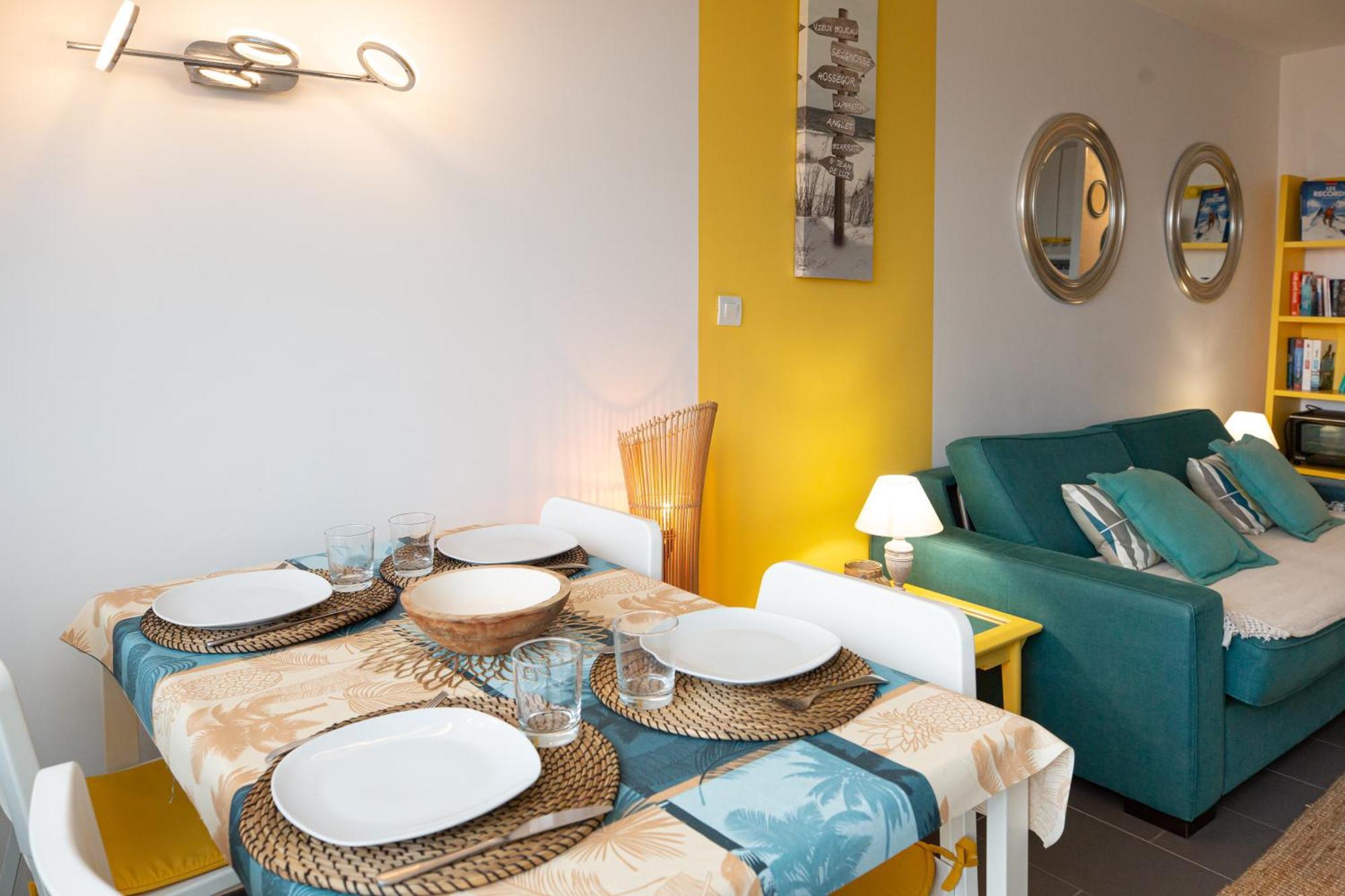 La Dune D'Or - Vue Mer, Studio Face A La Plage Avec Terrasse Soorts-Hossegor Eksteriør billede